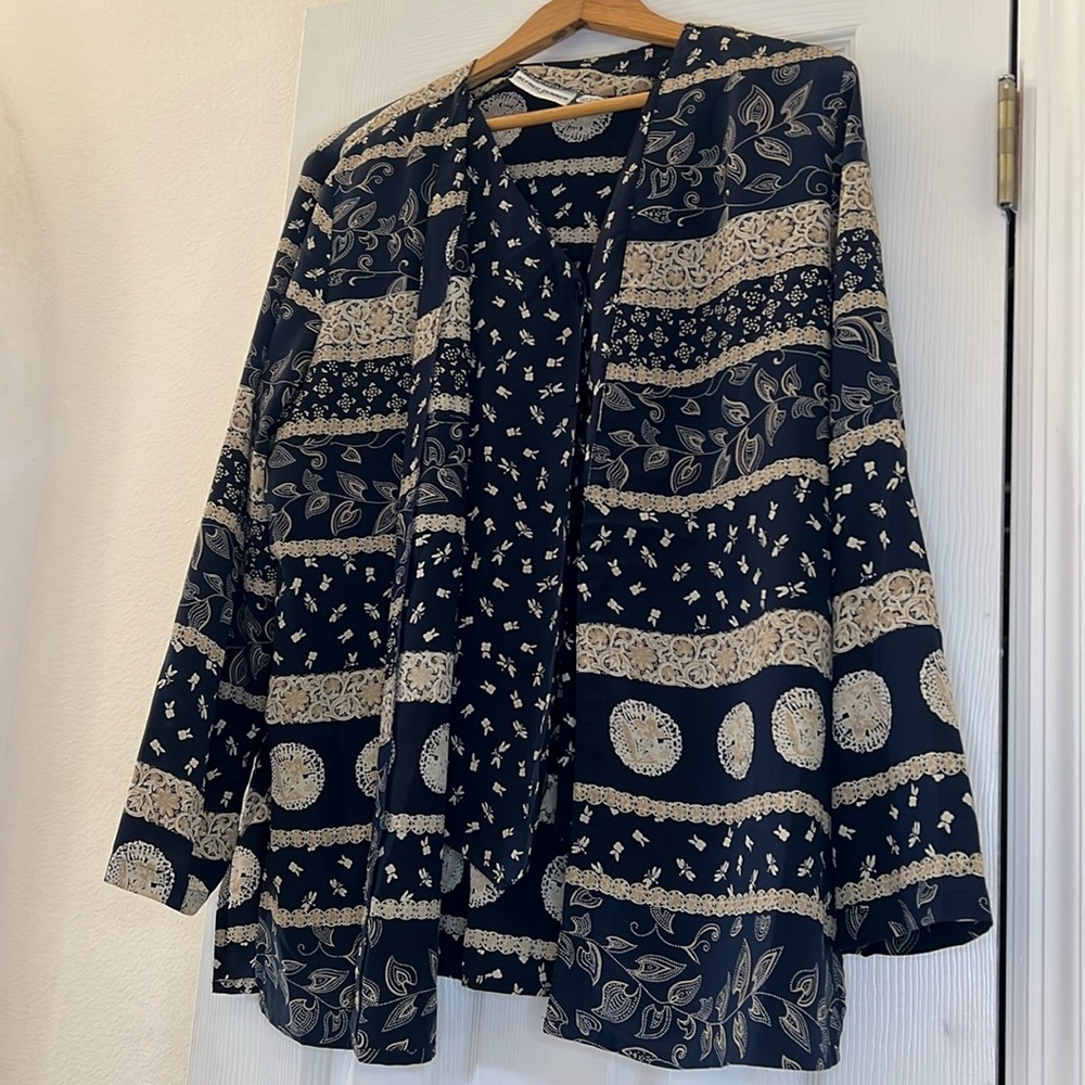 NWOT ALFRED DUNNER BLOUSE